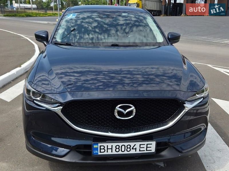 2018 Mazda CX-5, VIN JM3KFACM8J1449165:plate — фото 1 (autoria)