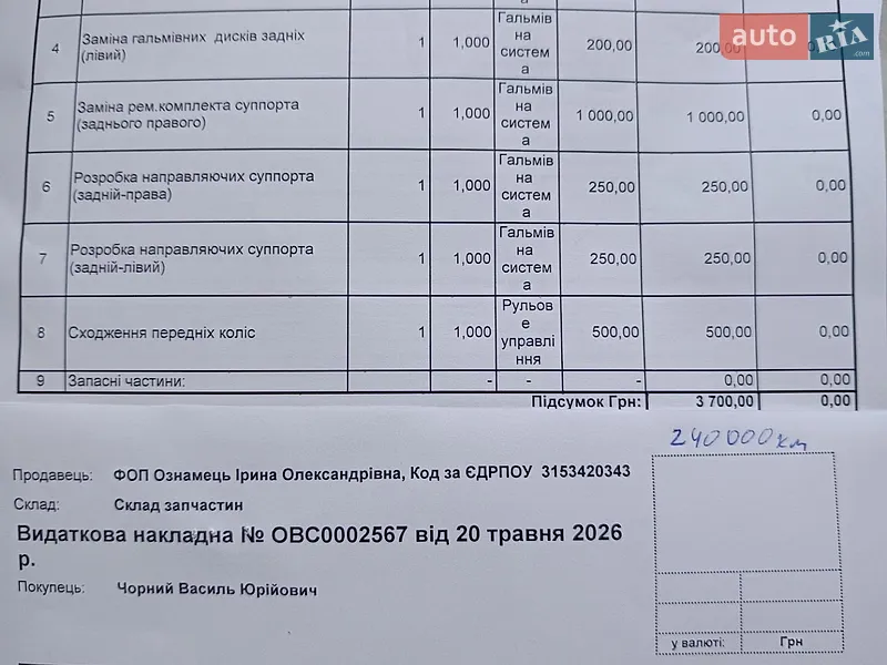 Внедорожник / Кроссовер Mazda CX-5 2017 в Славуте документ