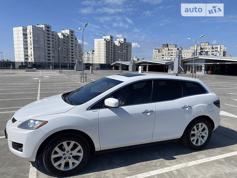 2008 Mazda CX-7, VIN JM3ER293380209238:plate — фото 1 (autoria)