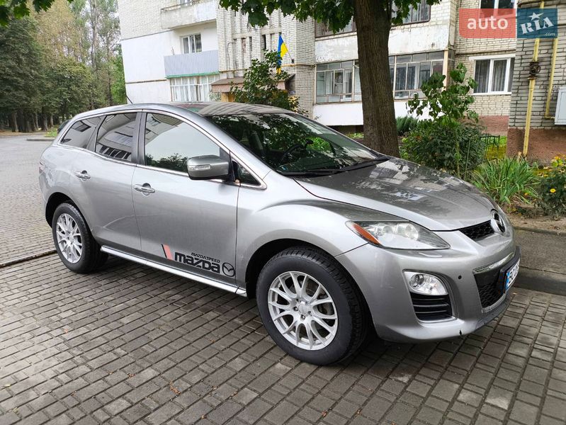 2010 Mazda CX-7, VIN JMZERH9A600213027:plate — фото 1 (autoria)