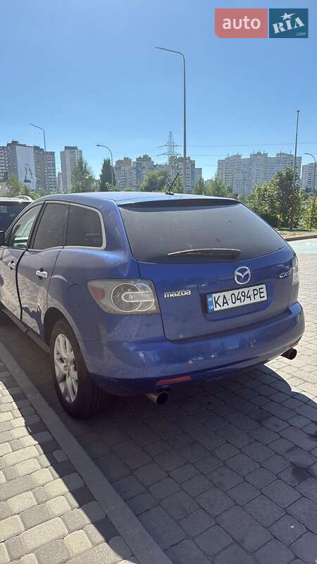 2007 Mazda CX-7, VIN JM3ER293970129702:plate — zdjęcie 1 (autoria)