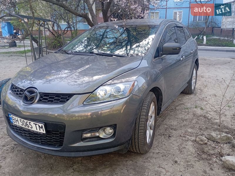 2007 Mazda CX-7, VIN JMZER893880101719:plate — photo 1 (autoria)