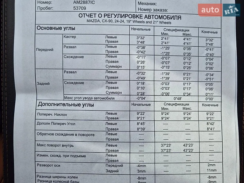 Внедорожник / Кроссовер Mazda CX-90 2024 в Житомире документ