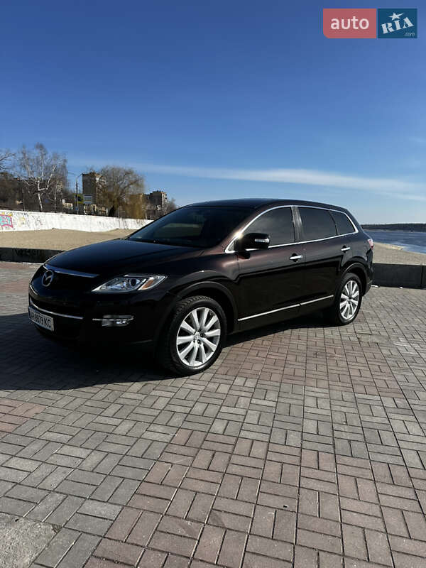 2008 Mazda CX-9, VIN JM37E38V490166597:plate — фото 1 (autoria)