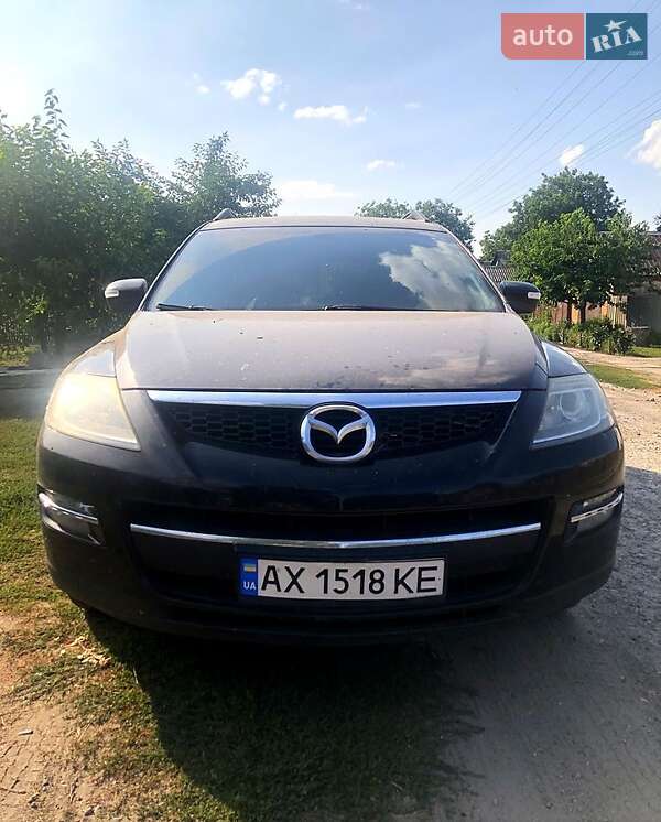 2007 Mazda CX-9, VIN JM3TB38C270114154:plate — photo 1 (autoria)