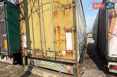 Тентованный борт (штора) - полуприцеп Meert AW-2 1993 в Каменском