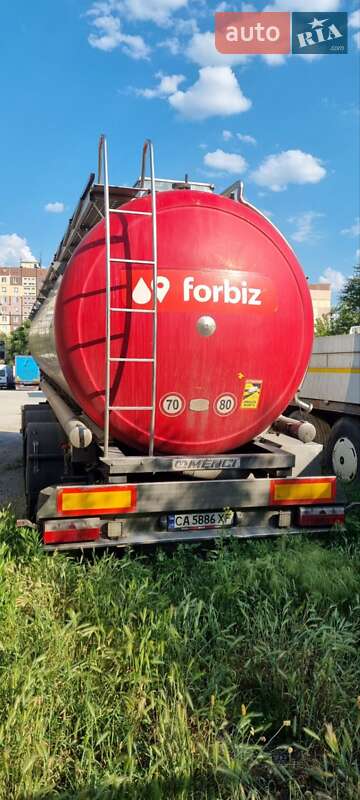 Цистерна напівпричіп Menci SA 2008 в Дніпрі