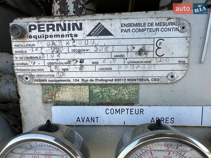 Газовоз Menci SA 1997 в Луцьку фото 14 Газовоз Menci SA 1997 в Луцьку