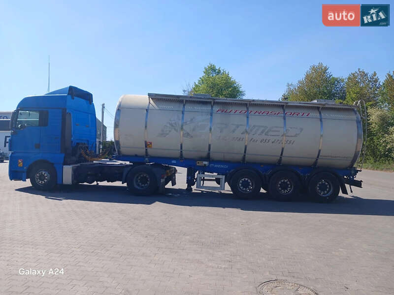 Цистерна напівпричіп Menci SA 2008 в Хмельницькому