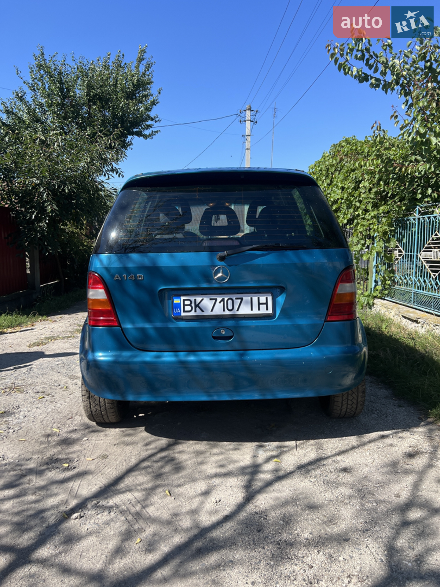 Mercedes-Benz A-Class 2000 VIN WDB1680311J526739 фото оголошення 4 з 16