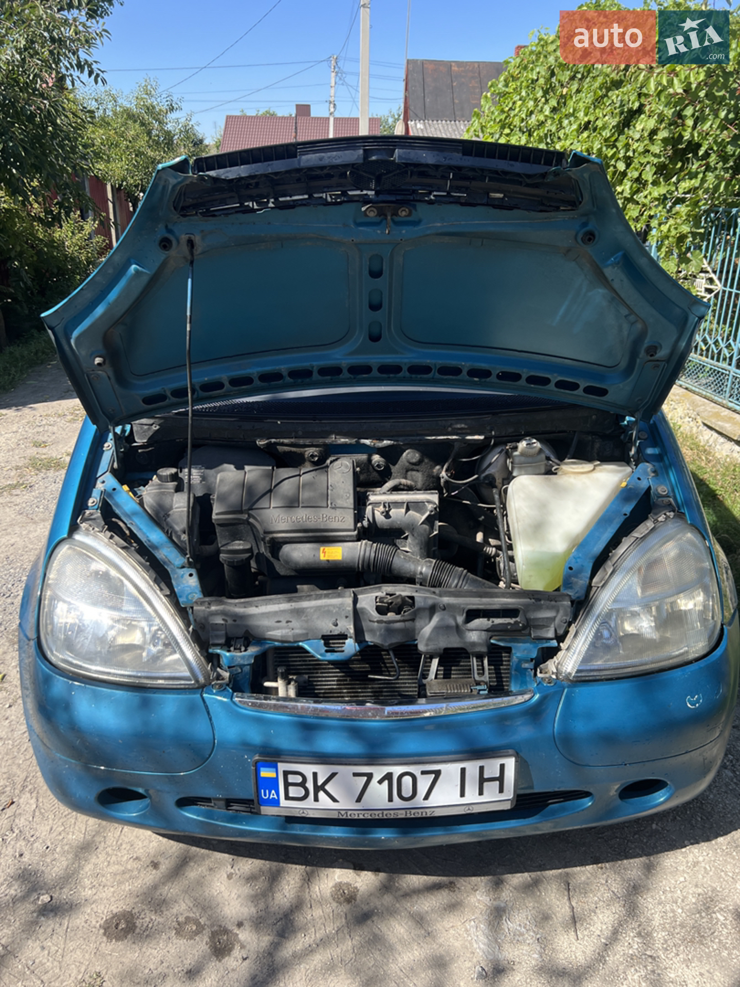 Mercedes-Benz A-Class 2000 VIN WDB1680311J526739 фото оголошення 13 з 16