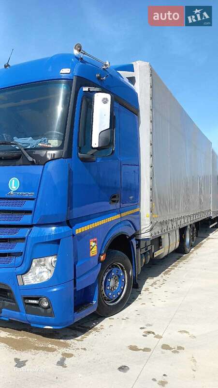 Тентованый Mercedes-Benz Actros 2013 в Черновцах фото 5 Тентованый Mercedes-Benz Actros 2013 в Черновцах