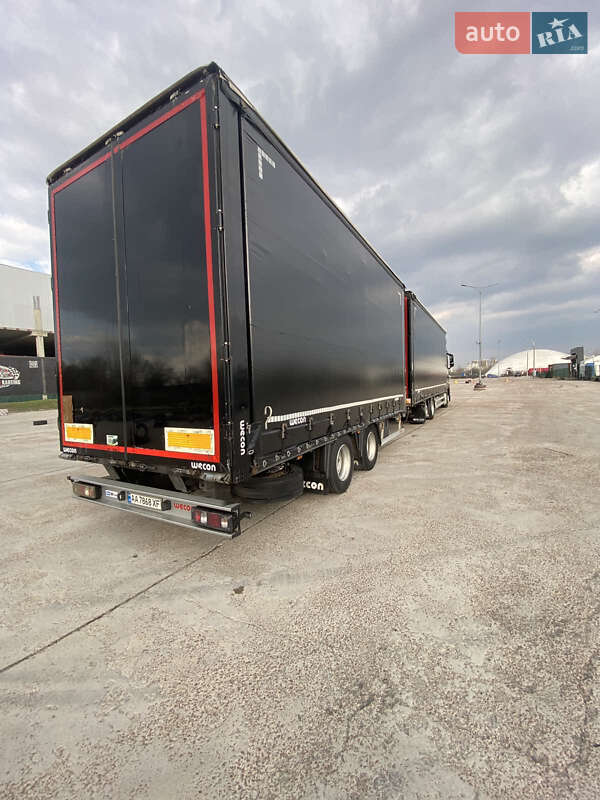 Тентований Mercedes-Benz Actros 2015 в Києві