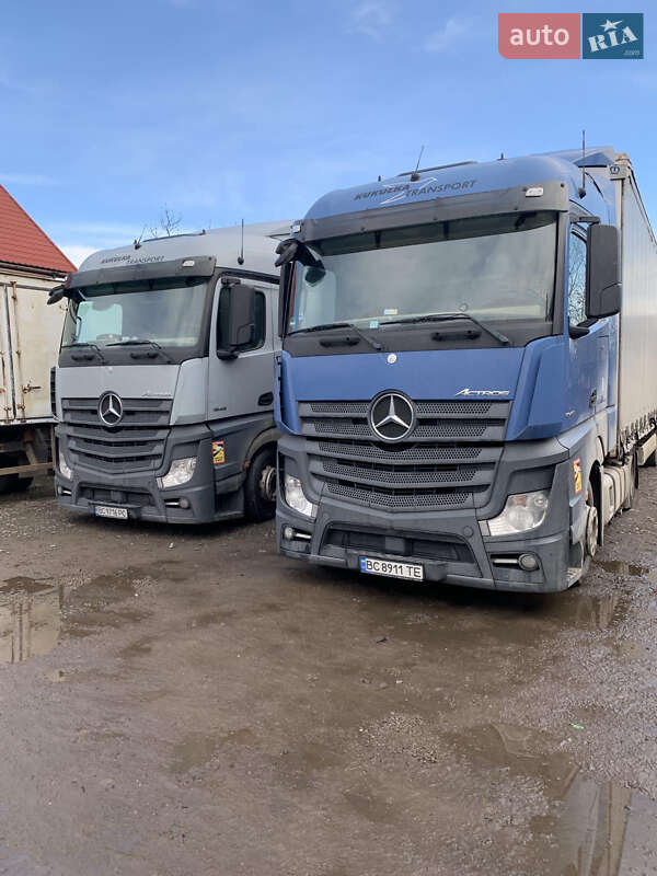 Тентований Mercedes-Benz Actros 2014 в Новому Розділі