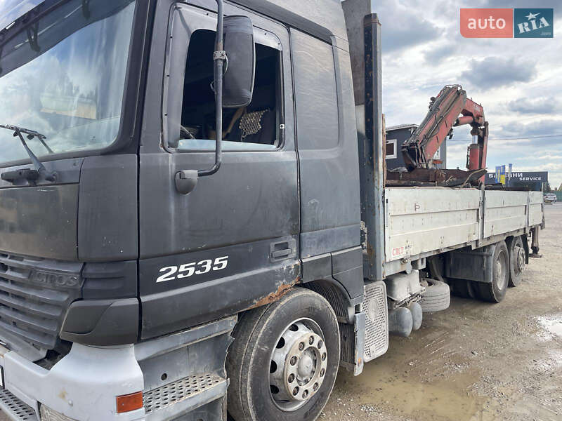 Кран-манипулятор Mercedes-Benz Actros 1999 в Львове