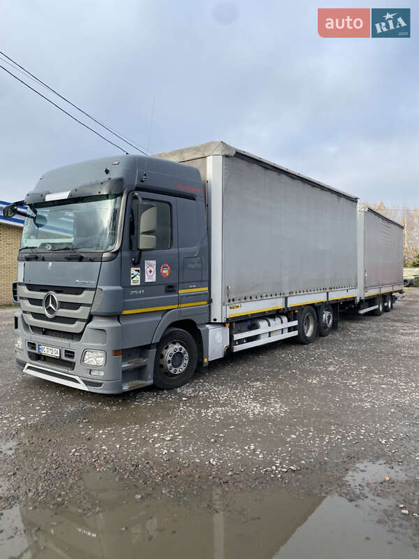 Тентованый Mercedes-Benz Actros 2012 в Шептицькому фото Тентованый Mercedes-Benz Actros 2012 в Шептицькому
