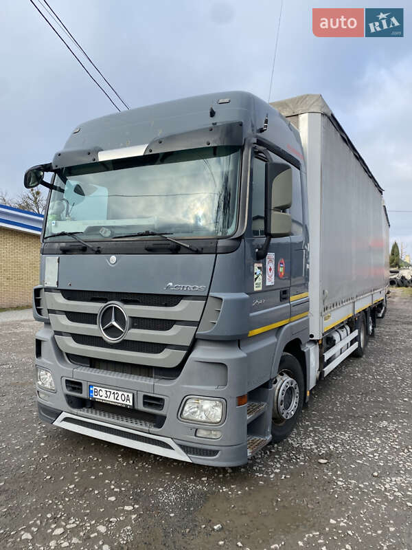 Тентованый Mercedes-Benz Actros 2012 в Шептицькому фото 2 Тентованый Mercedes-Benz Actros 2012 в Шептицькому