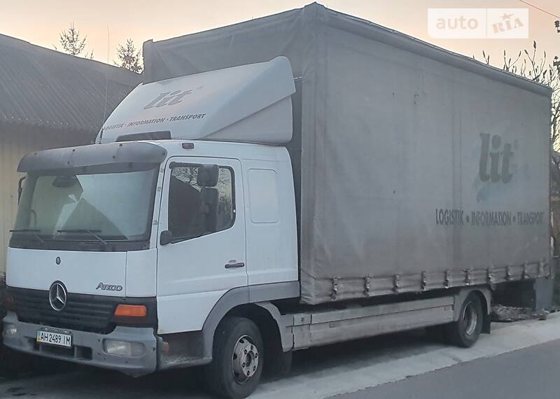 Тентованый Mercedes-Benz Atego 1998 в Межевой