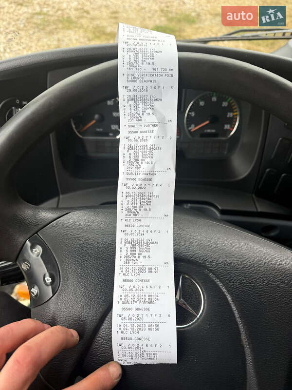 Вантажний фургон Mercedes-Benz Atego 2012 в Бучачі