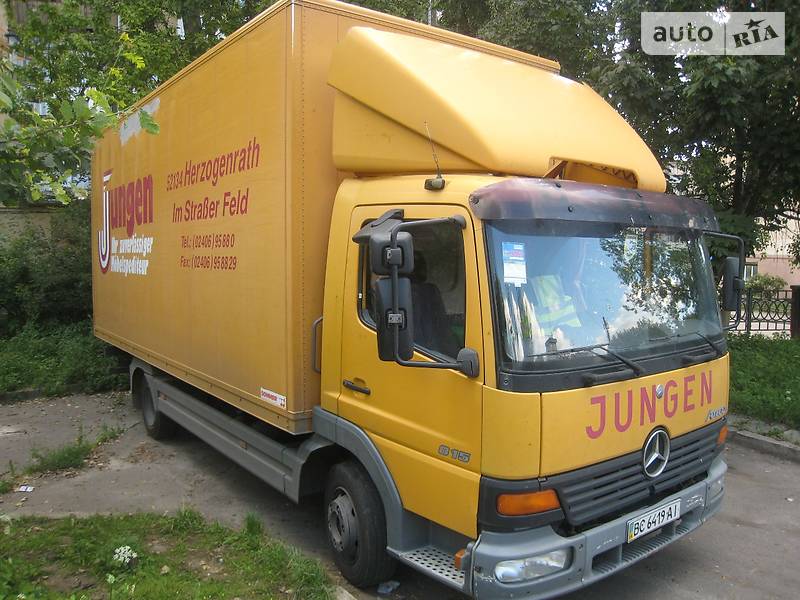 Вантажний фургон Mercedes-Benz Atego 1998 в Львові