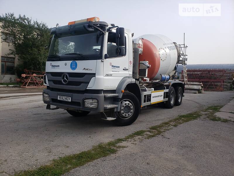 Бетономешалка (Миксер) Mercedes-Benz Axor 2014 в Тернополе