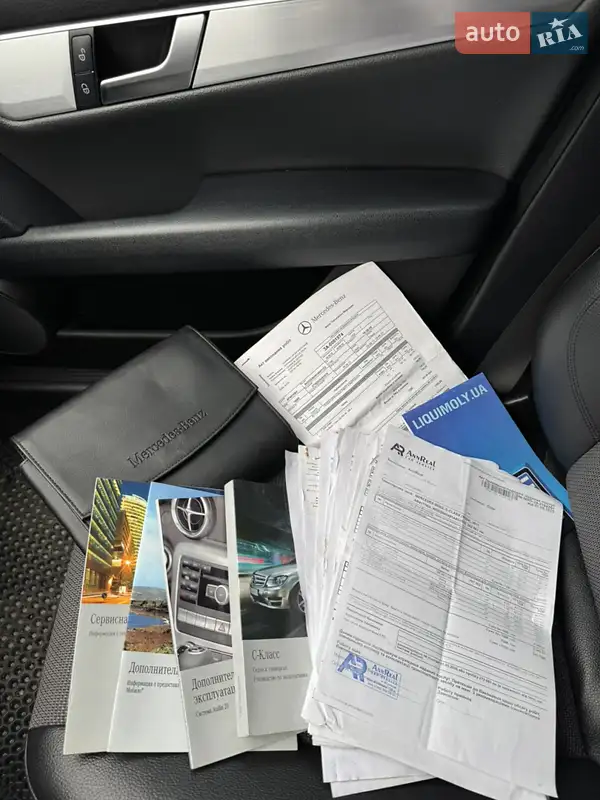 Седан Mercedes-Benz C-Class 2011 в Калинівці документ