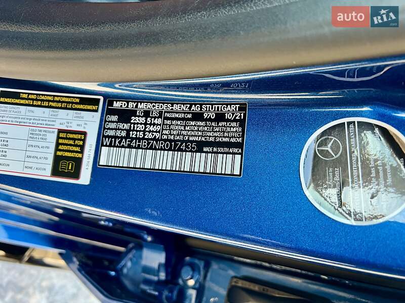 Седан Mercedes-Benz C-Class 2022 в Києві