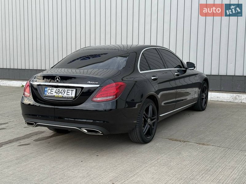 Седан Mercedes-Benz C-Class 2015 в Черновцах
