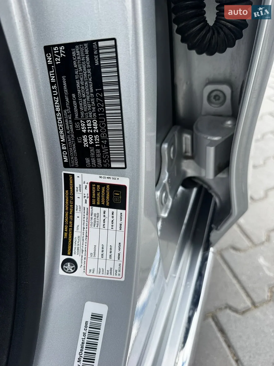 2015 Mercedes-Benz C-klasse - мініатюра 5