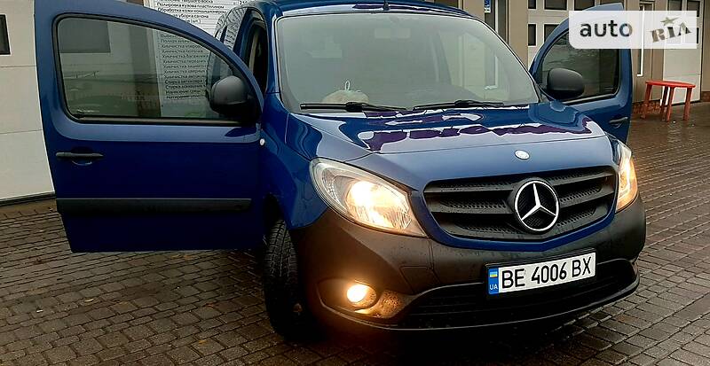 Вантажопасажирський фургон Mercedes-Benz Citan 2013 в Миколаєві