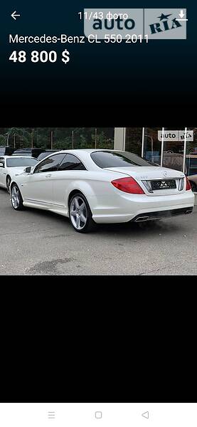 Купе Mercedes-Benz CL-Class 2011 в Ізмаїлі