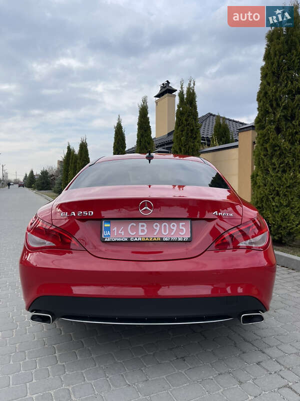 Седан Mercedes-Benz CLA-Class 2016 в Львове