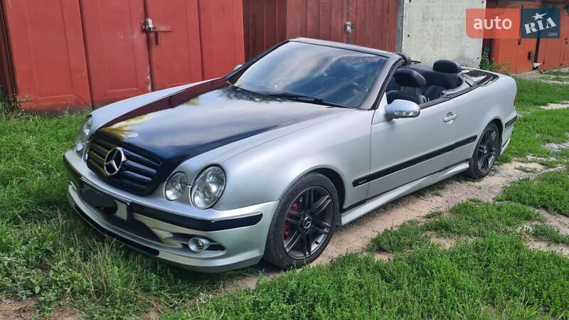 Кабриолет Mercedes-Benz CLK-Class 1998 в Полтаве