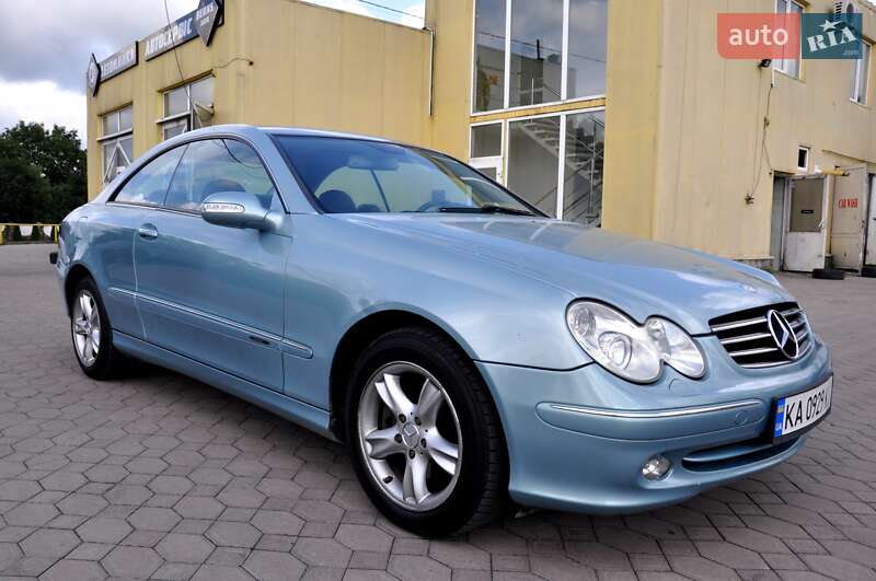 Купе Mercedes-Benz CLK-Class 2003 в Львове