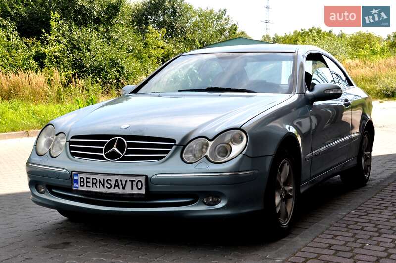 Купе Mercedes-Benz CLK-Class 2003 в Львове