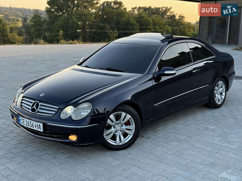Купе Mercedes-Benz CLK-Class 2002 в Черновцах