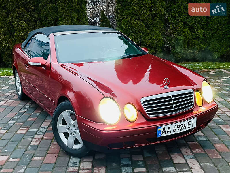 Кабриолет Mercedes-Benz CLK-Class 2001 в Ивано-Франковске