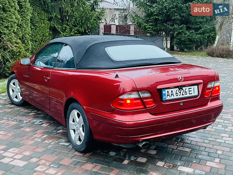 Кабриолет Mercedes-Benz CLK-Class 2001 в Ивано-Франковске