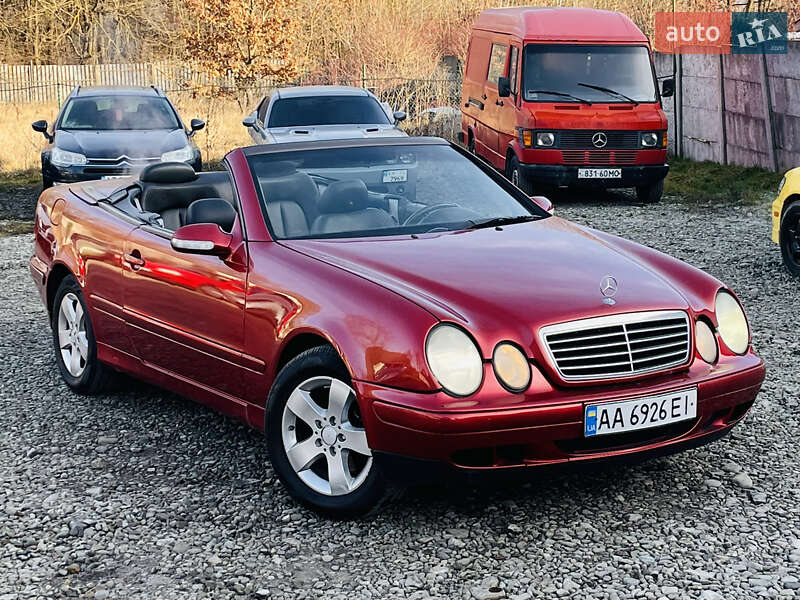 Кабриолет Mercedes-Benz CLK-Class 2001 в Ивано-Франковске