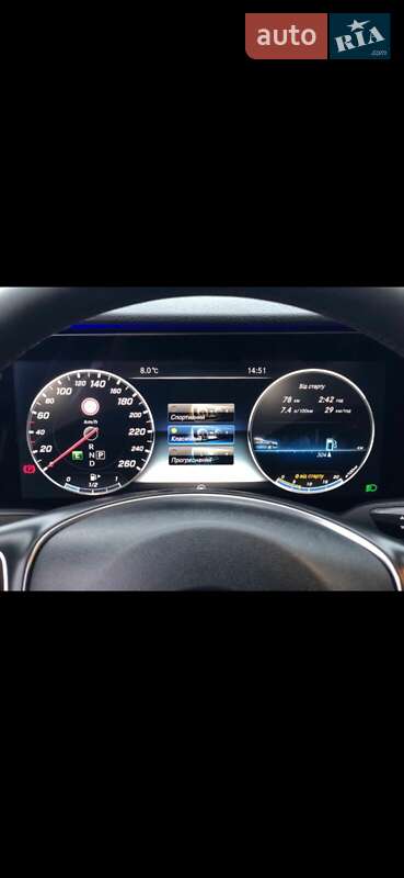 Седан Mercedes-Benz E-Class 2017 в Киеве