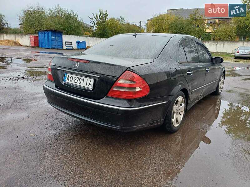 Седан Mercedes-Benz E-Class 2003 в Ужгороде фото 10 Седан Mercedes-Benz E-Class 2003 в Ужгороде