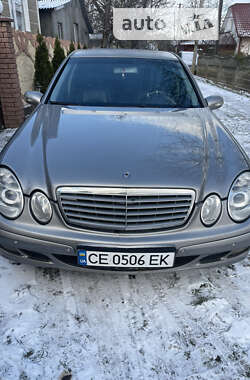 Седан Mercedes-Benz E-Class 2002 в Чернівцях