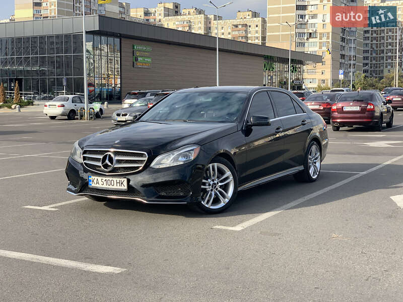 Седан Mercedes-Benz E-Class 2015 в Києві