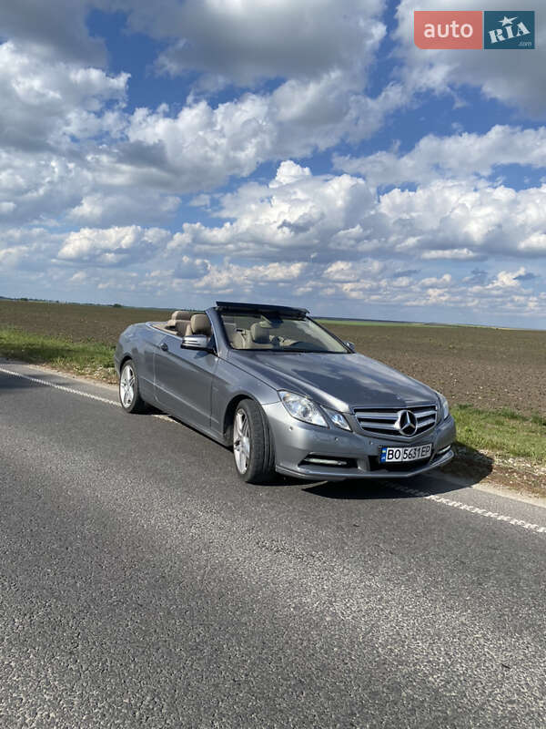 Кабріолет Mercedes-Benz E-Class 2010 в Тернополі