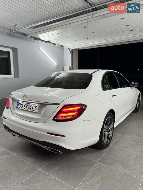 Седан Mercedes-Benz E-Class 2019 в Тернополі
