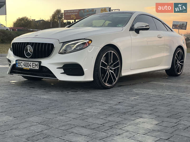 Купе Mercedes-Benz E-Class 2018 в Львове