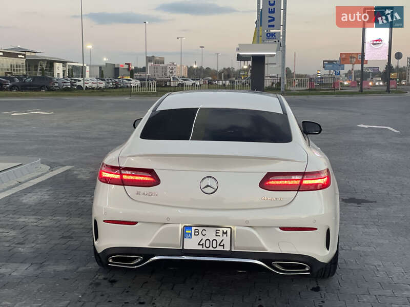 Купе Mercedes-Benz E-Class 2018 в Львове