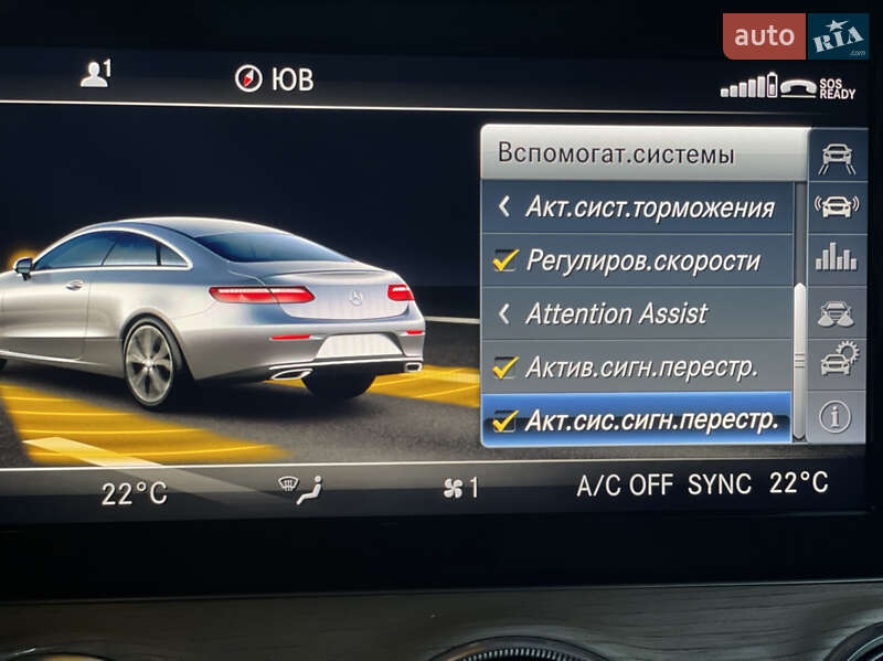 Купе Mercedes-Benz E-Class 2018 в Львове
