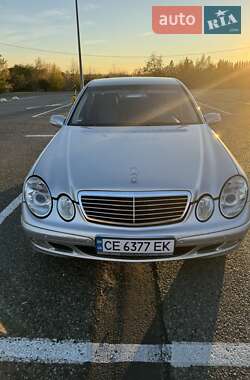 Седан Mercedes-Benz E-Class 2002 в Чернівцях