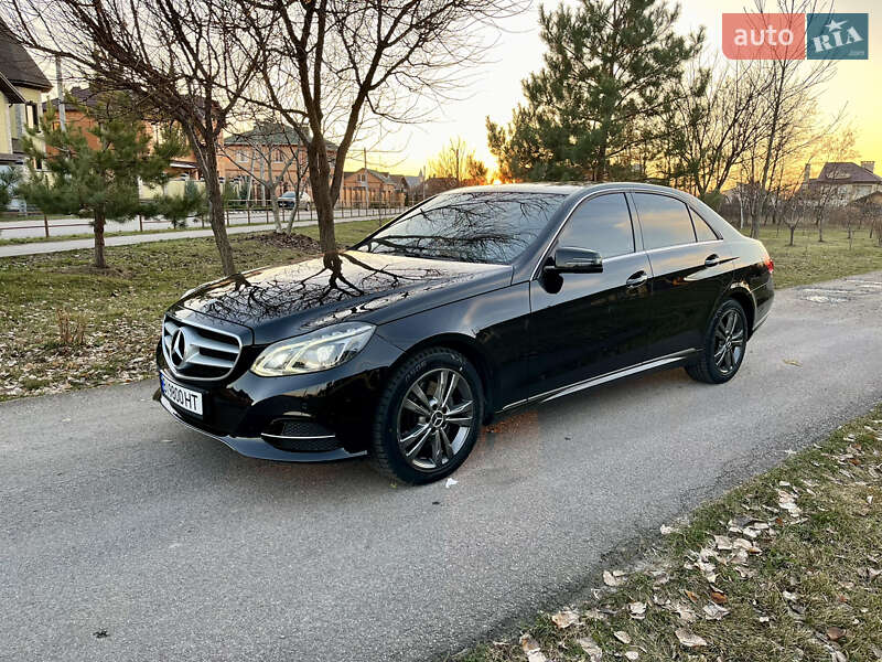 Седан Mercedes-Benz E-Class 2015 в Полтаві
